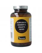 Kurkuma + gember + piperine 500mgOverig gezondheidsproducten4260370990110