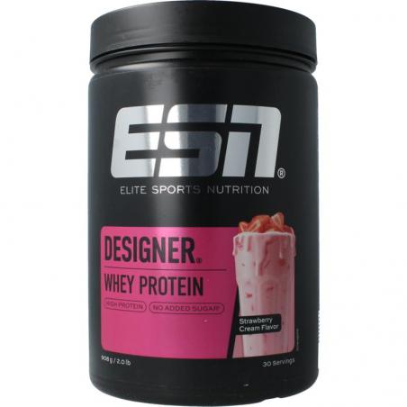 Designer whey strawberry creamSportvoeding4250519647180
