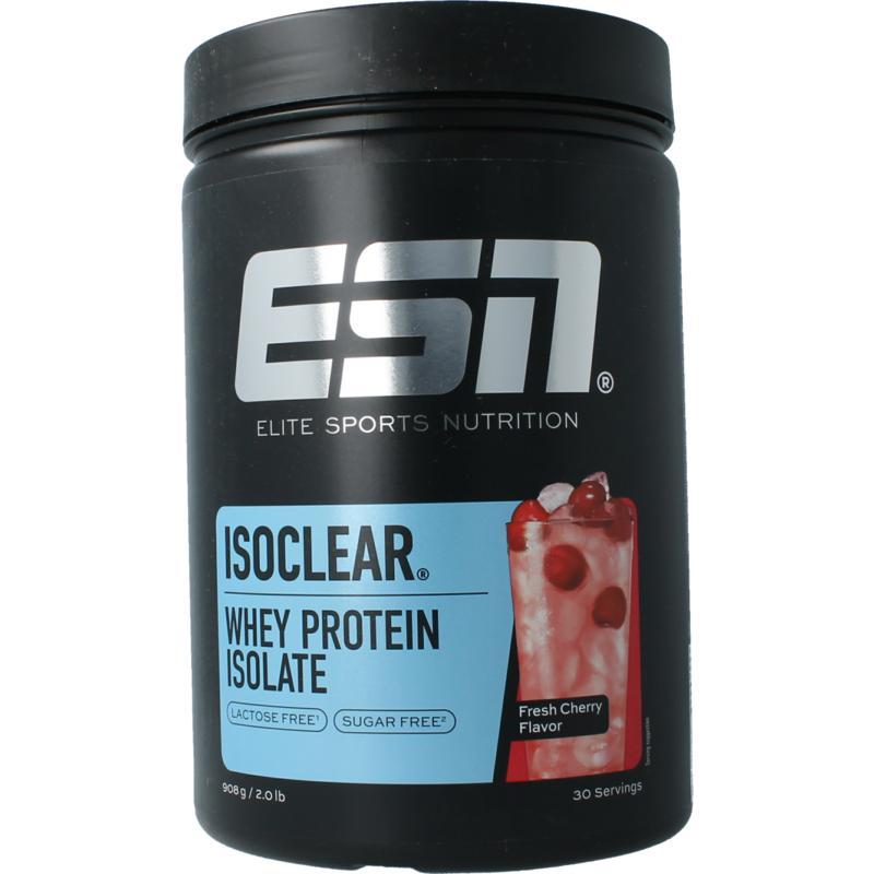 Isoclear whey isolate cherrySportvoeding4250519657172
