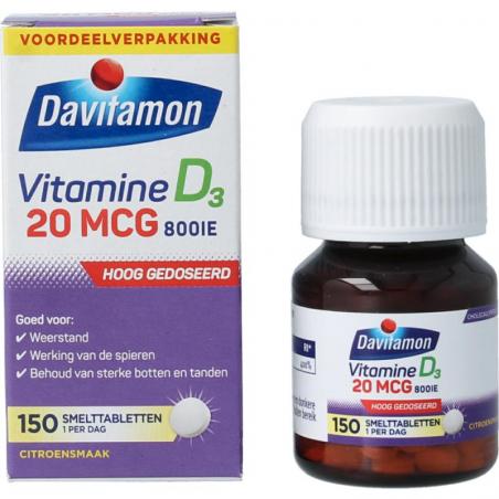 Vitamine D 30mgVitamine enkel8710537045062