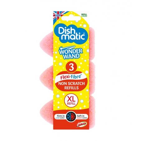 Wonder wand navulsponzen krasvrij 3-packReinigingsmiddel5013931016601