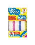 Wonder scrub schuursponzen krasvrij 3-packReinigingsmiddel5013931016236