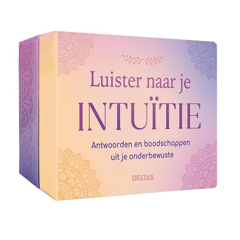 Luister naar je intuitie orakel kaartenBoeken/folders9789044769852