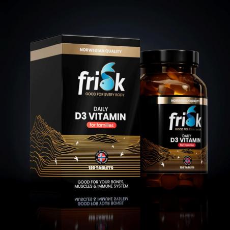 Vitamin D3 daily for familiesVitamine enkel7090045280461