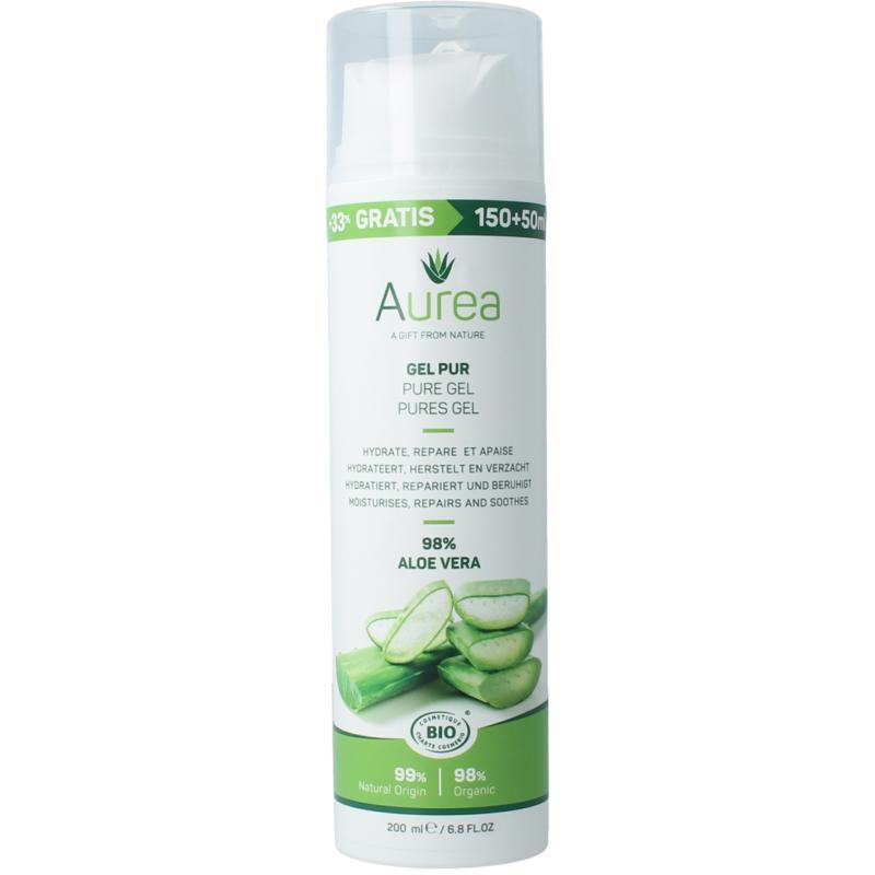 Aloe vera huidgel 150+50 bioBodycrème/gel/lotion5425001845347