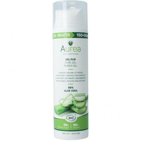 Aloe vera huidgel 150+50 bioBodycrème/gel/lotion5425001845347