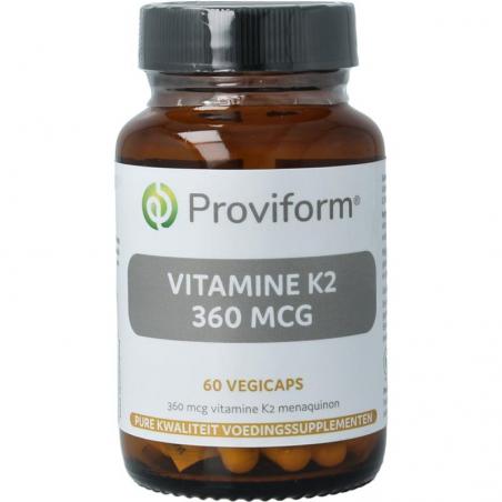 Vitamine K2 360mcgOverig vitaminen/mineralen8717677122769