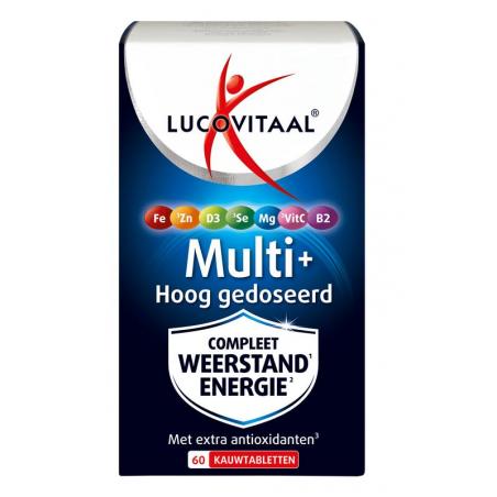 Multi+ weerstand hoog gedoseerdVitamine multi8713713097091
