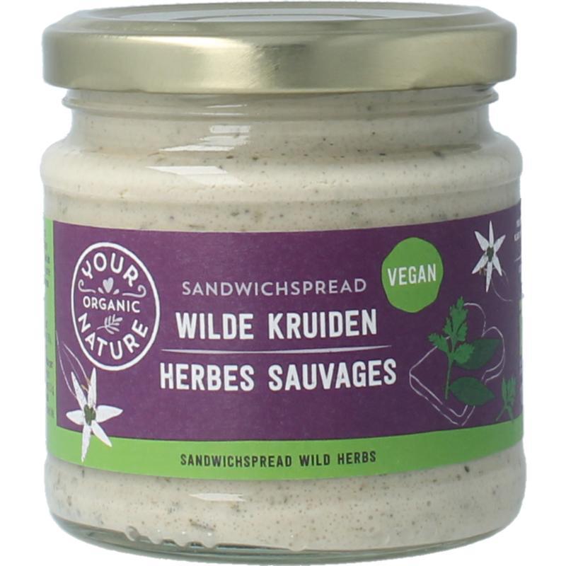 Sandwichspread wilde kruiden bioBeleg8711521973064
