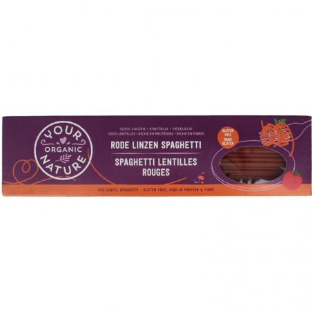 Spaghetti rode linzen bioVoeding8711521970452