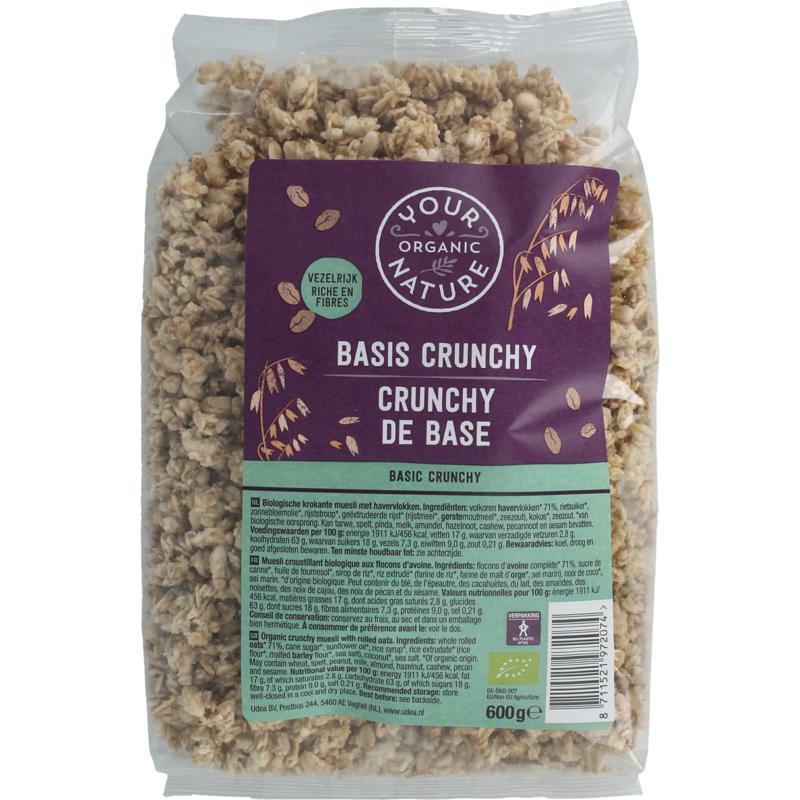 Muesli crunchy basis bioVoeding8711521972074