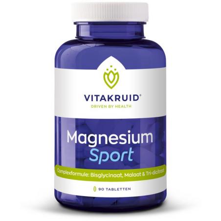 Magnesium sport bisglycinaat malaat&tri-dicitraatOverig vitaminen/mineralen8717438693521