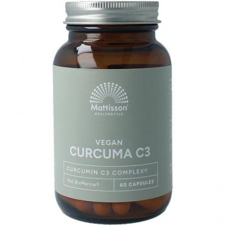 Curcumin C3 bioperine 500mg veganOverig gezondheidsproducten8720959403340