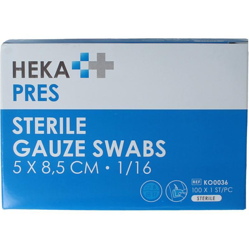 Hydrofiel gaaskompres 5x8.5cmVerbandmiddelen6937437810145