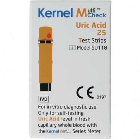 Multicheck urinezuur teststripInstrumenten/zelftest4710614722842