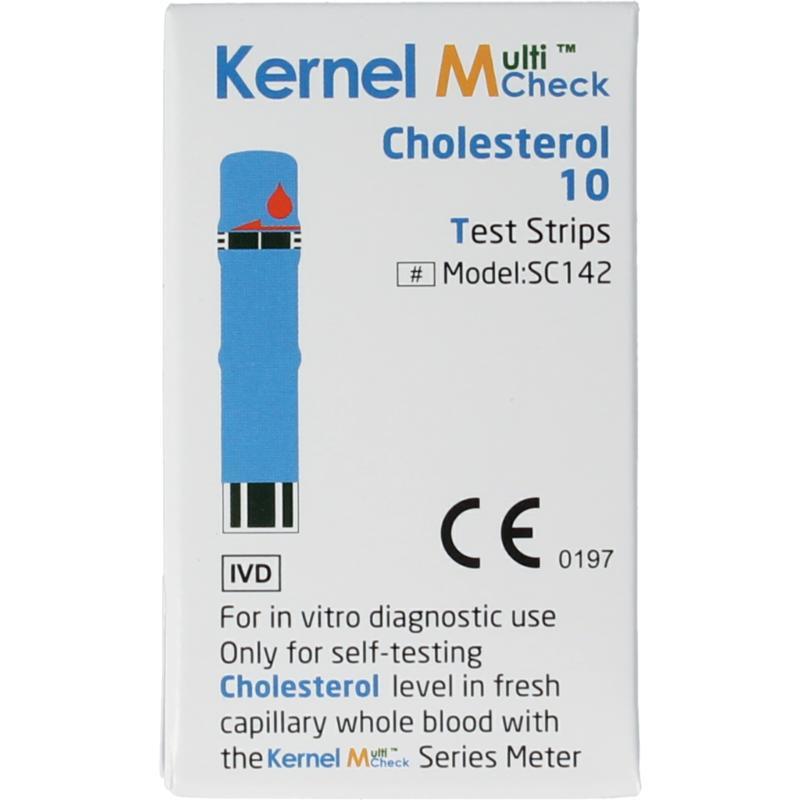 Multicheck cholesterol teststripsInstrumenten/zelftest4710614722828
