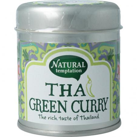 Thai green curry blikje bioKruiden8711743560547