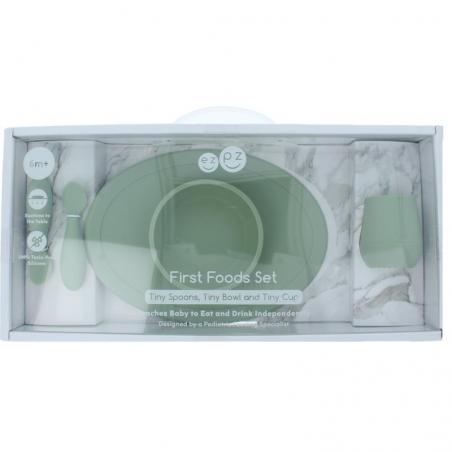 First food set sageBaby/peuter zuigflessen en spenen818156021776