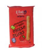 Maize sticks aardbei/appel 7+ maanden bioVoeding5060503506046