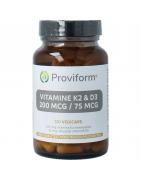 Vitamine K2 200mcg & D3 75mcgVitamine multi8717677122752