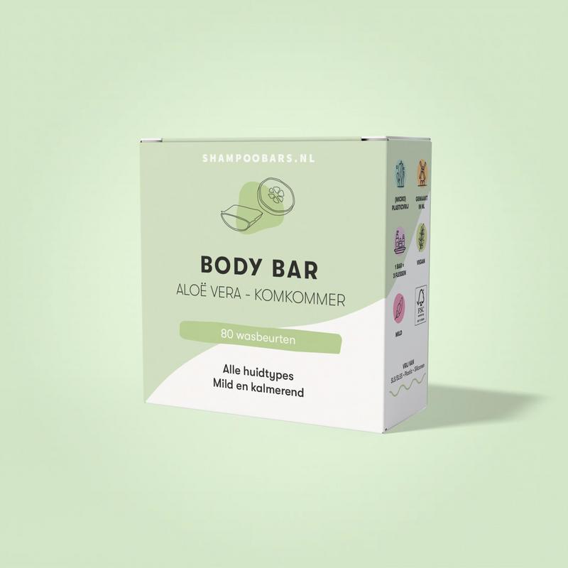 Body bar aloe vera & komkommerLichaam reiniging8720618584205