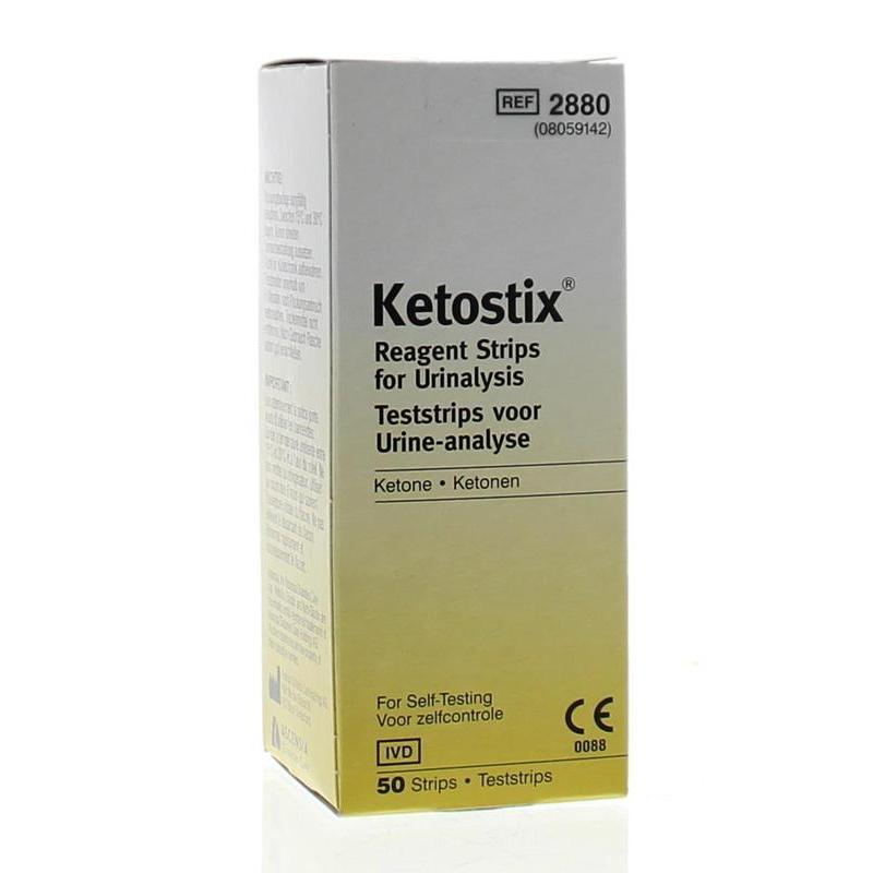 Ketostix teststripsInstrumenten/zelftest5016003288005