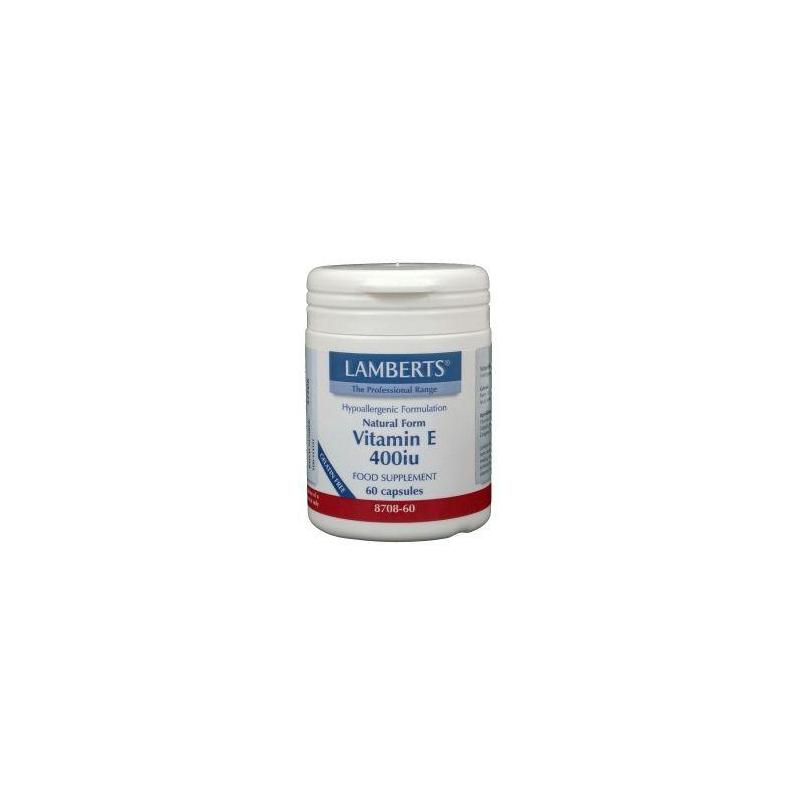 Vitamine E 400IE natuurlijkVitamine enkel5055148400040