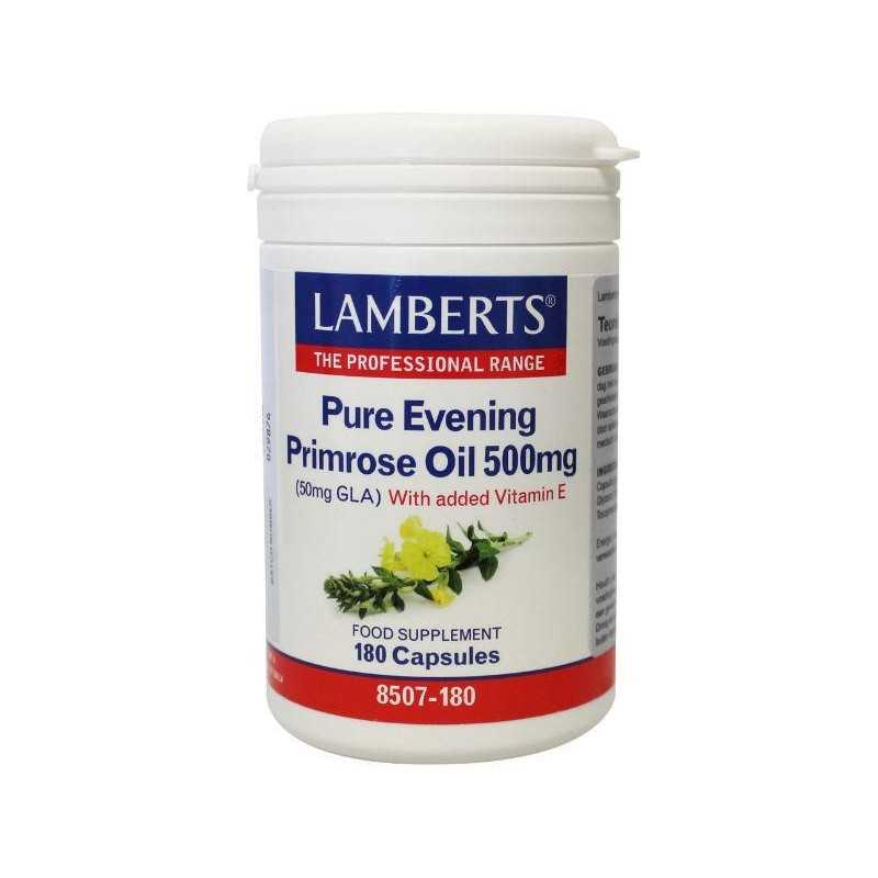 Teunisbloemolie 500mg (pure evening primrose oil)Vetzuren5055148403652