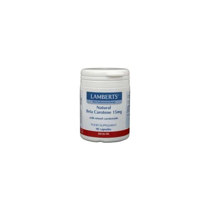 Vitamine A 15mg natuurlijke (beta caroteen)Vitamine enkel5055148401122