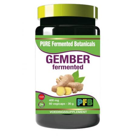 Gember fermented 400mgOverig gezondheidsproducten8718591426346