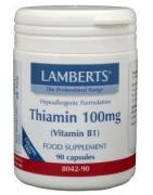 Vitamine B1 100mg (thiamine)Vitamine enkel5055148401757