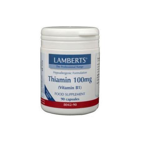 Vitamine B1 100mg (thiamine)Vitamine enkel5055148401757