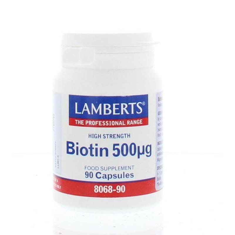 Vitamine B8 500mcg (biotine)Vitamine enkel5055148401610