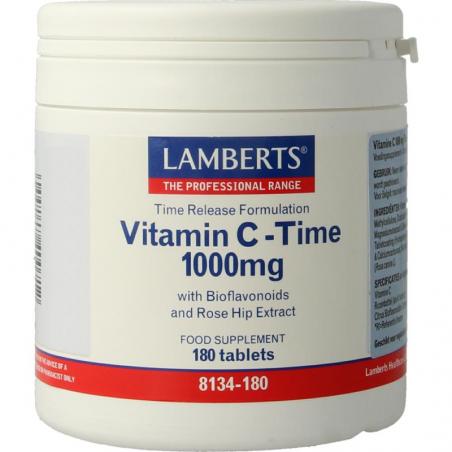 Vitamine C 1000 Time release & bioflavonoidenVitamine enkel5055148400712