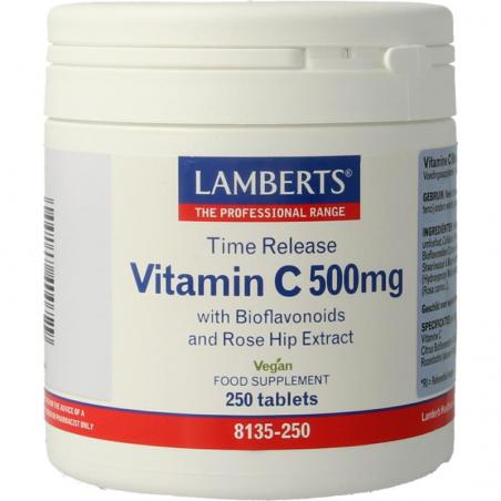 Vitamine C 500 time released & bioflavonoidenVitamine enkel5055148400729