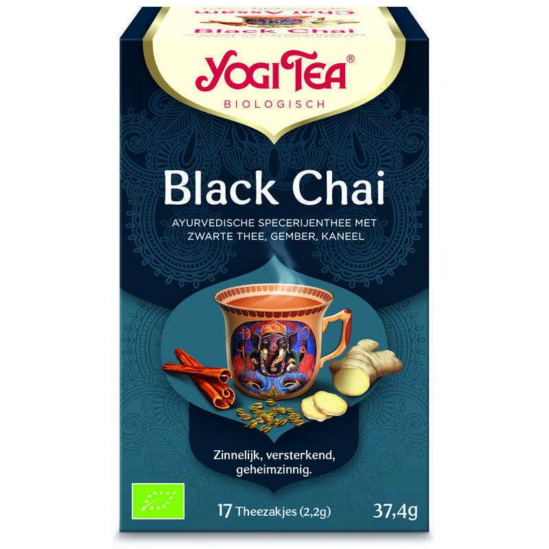 Black chai bioKoffie/thee4012824400627