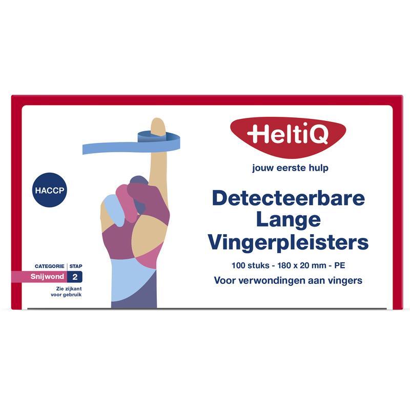 Detect vingerpleister lang PE 180 x 20mmPleisters8717484005118