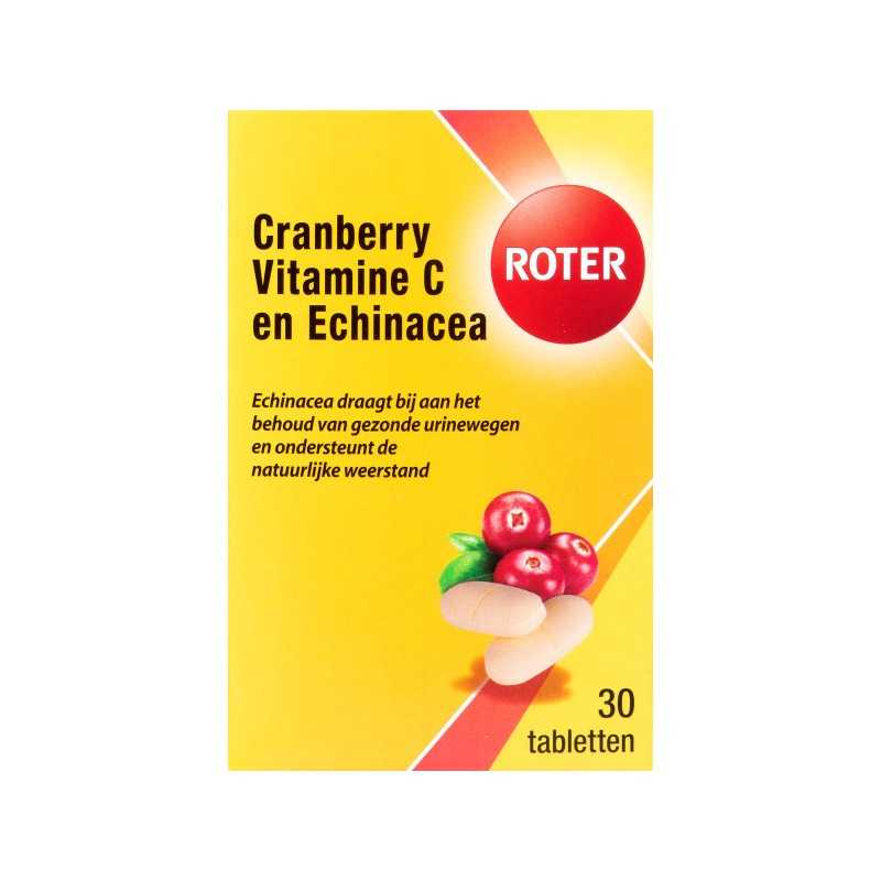 Cranberry vitamine C & echinaceaOverig vitaminen/mineralen8713304103668