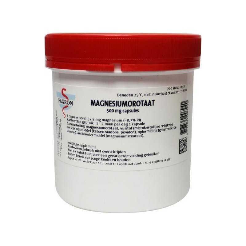 Magnesium orotaat 500mgMineralen enkel8717564007940