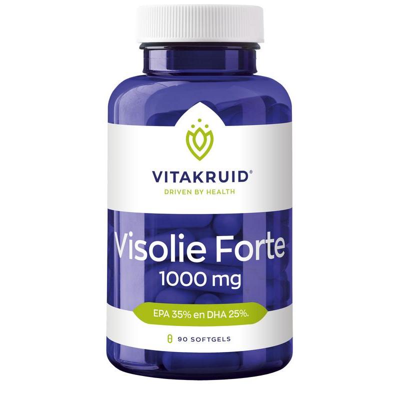 Visolie Forte 1000 mg EPA 35% DHA 25%Vetzuren8717438690070