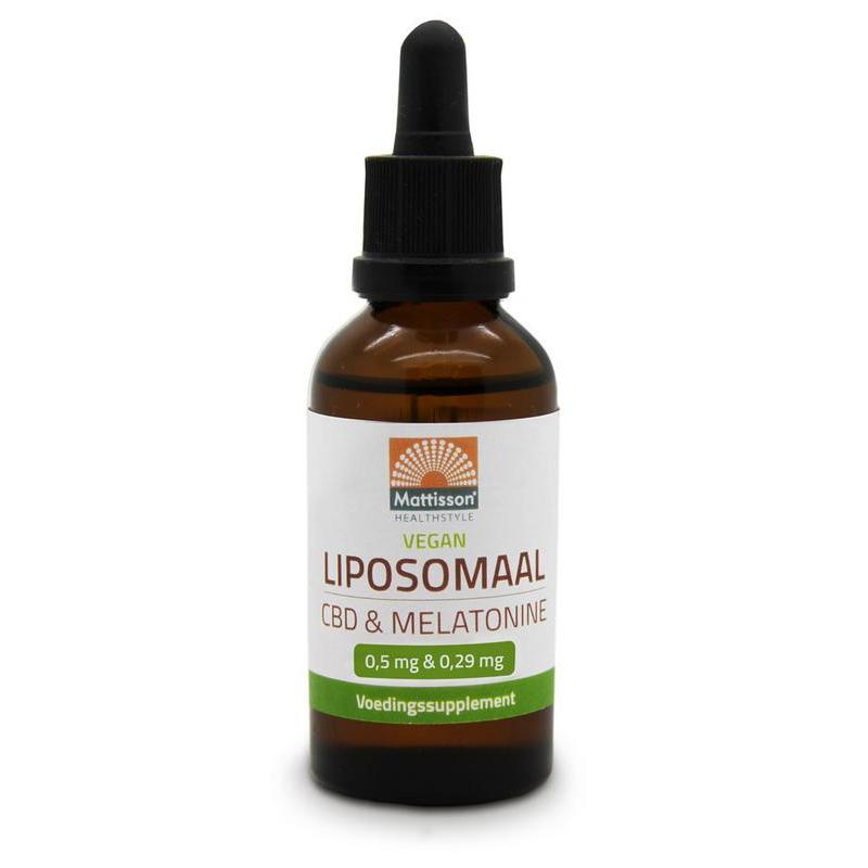 Vegan liposomaal CBD 0.5mg & melatonine 0.29mgOverig gezondheidsproducten8717677968992