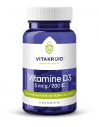 Vitamine D3 5 mcg / 200 IEOverig vitaminen/mineralen8717438690131