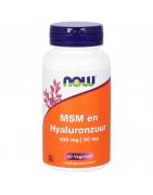 MSM 450 mg en Hyaluronzuur 50 mgOverig gezondheidsproducten733739101600