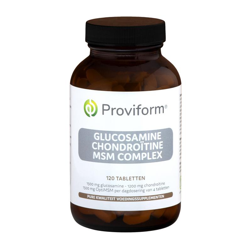 Glucosamine chondroitine complex MSMOverig vitaminen/mineralen8717677121458