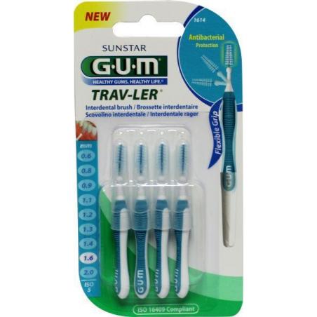 Trav-ler rager 1.6mm (blauw)Mondhygiëne070942916141